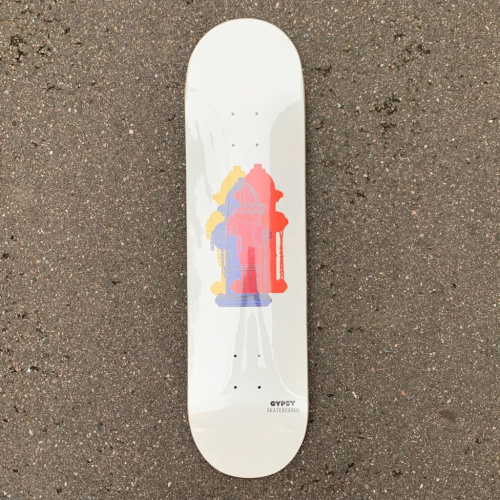 *Дека для скейтборда Gypsy Ollie the Hydrants (mult) 8.25"