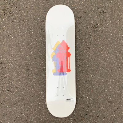 *Дека для скейтборда Gypsy Ollie the Hydrants (mult) 8.25"