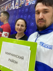 Наши гиревики не подкачали /    