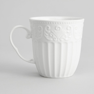 Кружка Emboss White