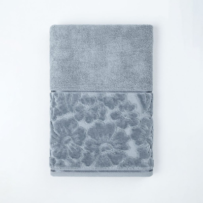 Полотенце махровое Licia, голубое