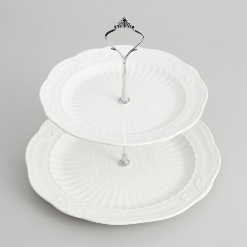 Кейк-стенд Emboss White