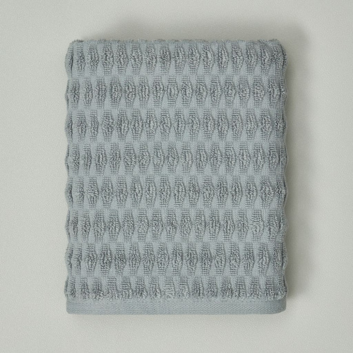 Полотенце махровое Rondo, серое