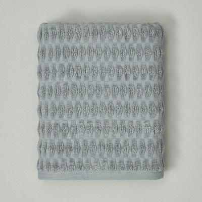 Полотенце махровое Rondo, серое