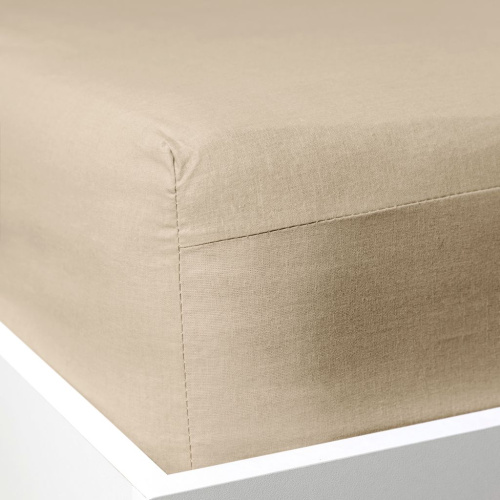 Простыня на резинке Greige