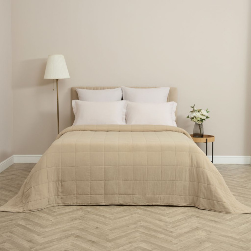 Покрывало Alda, бежевое