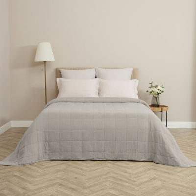 Покрывало Alda, серое