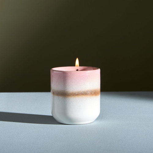 Свеча ароматическая Stelvio Роза и белый мускус