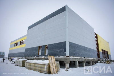 Новый спортивный комплекс введут в селе Хатассы до конца года / Мария Архипова   