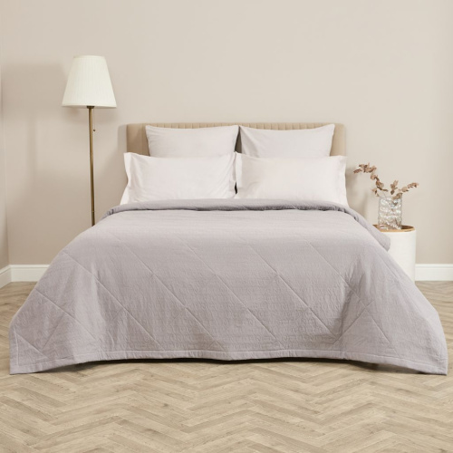 Покрывало Fiore grigio