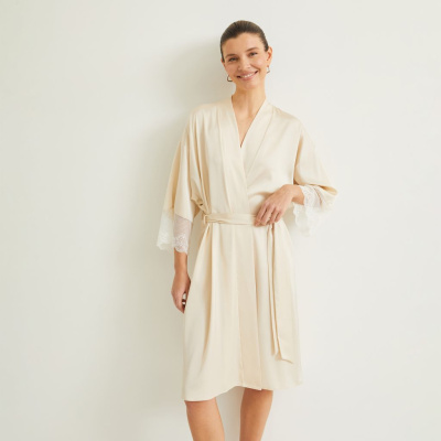 Халат Alisma, экрю