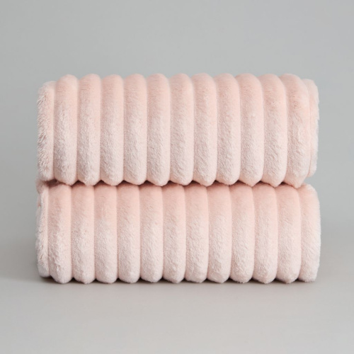 Плед Soft strip, сакура