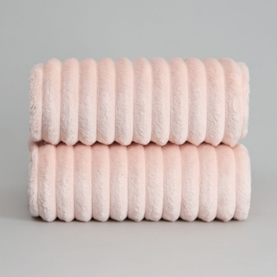 Плед Soft strip, сакура