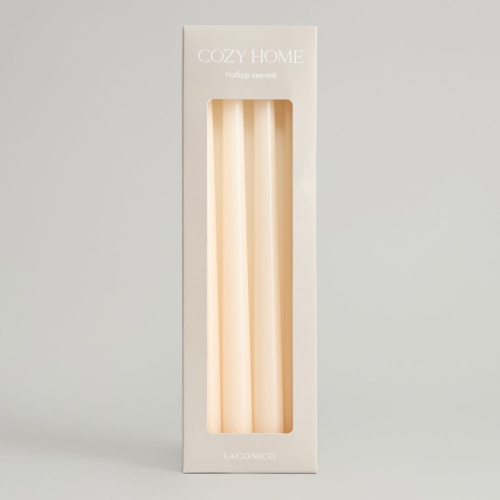 Набор свечей Laconico, слоновая кость