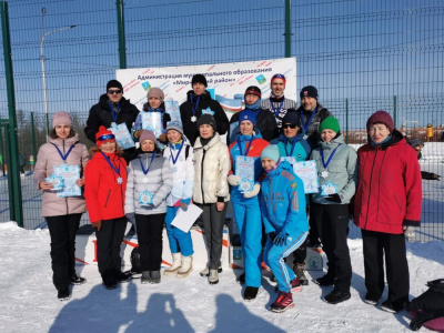 Подведены итоги районных лыжных гонок «Сила скорости» /    
