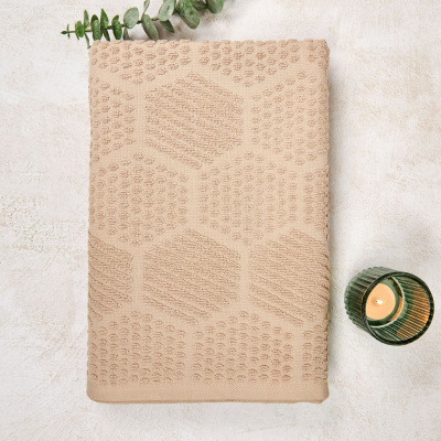 Полотенце махровое Settori, капучино