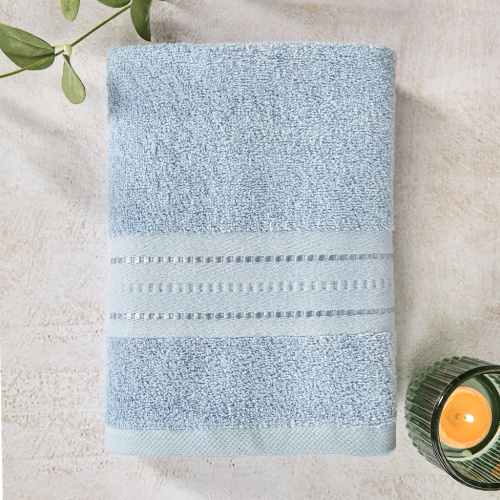 Полотенце махровое Basena, голубое