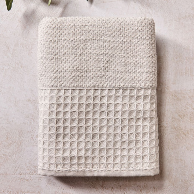 Полотенце махровое Cecile, серое