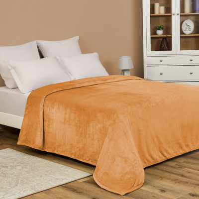 Плед Supersoft, охра