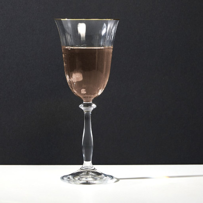 Бокал для вина Light wave Gold