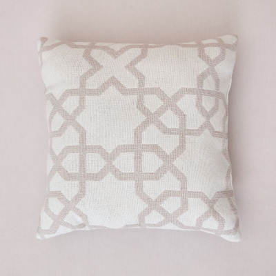 Подушка декоративная Motivo orientale, бежевая