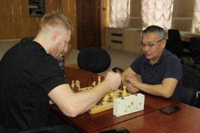 Турнир по шахматам речники посвятили Юрию Кайдышеву / ЯСИА   