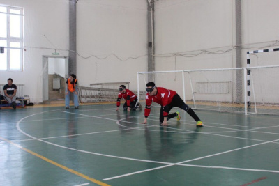 Чемпионат республики по голболу среди лиц с нарушением зрения стартовал в Якутске / Айаал Аргунов Якутск Якутск Республика Саха (Якутия)