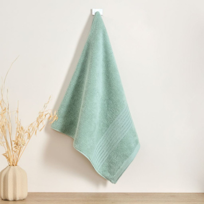 Полотенце махровое Fiorenza, зеленое