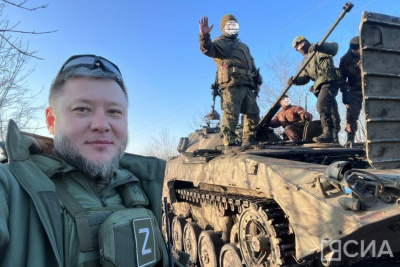 Сулустан Заболоцкий рассказал, как бойцам доставляют гуманитарную помощь в зону проведения СВО / Николай Борисов   