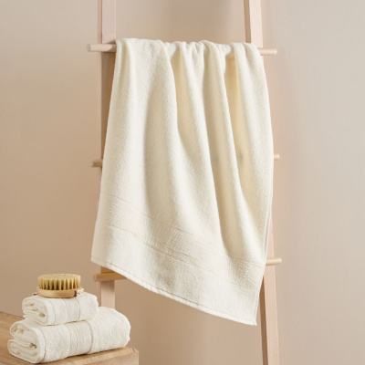 Полотенце махровое Piega, экрю