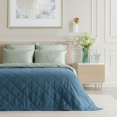 Покрывало Losanga, синее