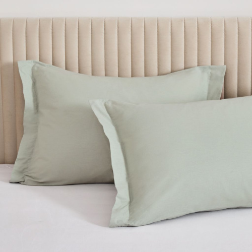 Комплект наволочек Light olive с ушками, перкаль