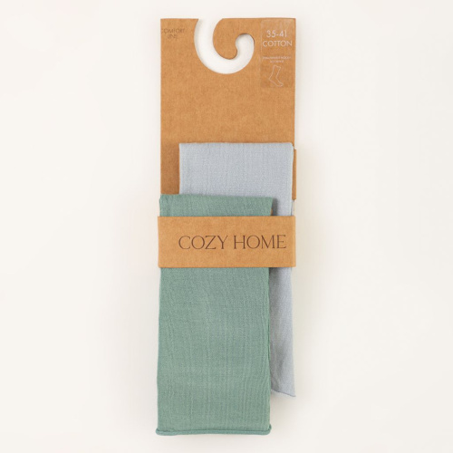 Носки Есения, бирюза/голубые