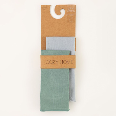 Носки Есения, бирюза/голубые