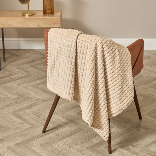 Плед Meo, экрю