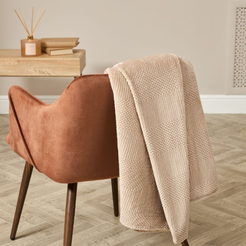 Плед Leon, латте