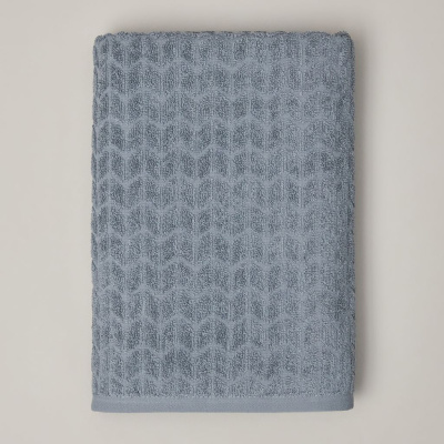 Полотенце махровое Passione, голубое