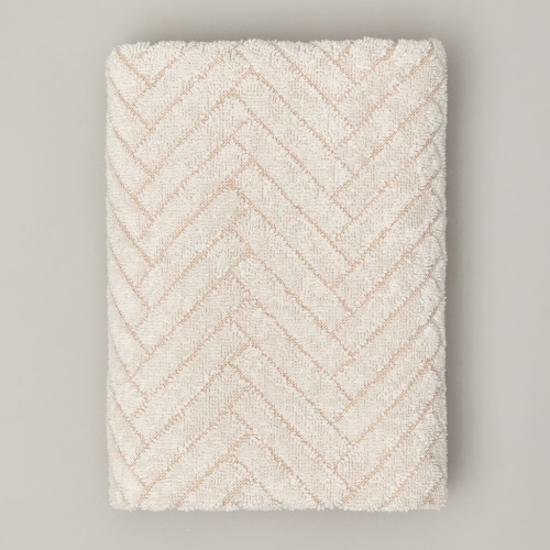 Полотенце махровое Casetta, бежевое