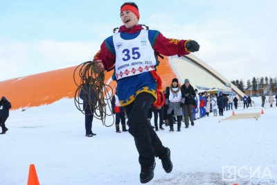 На международном чемпионате по оленеводству в Якутии определили лучших в метании аркана / Анастасия Филиппова   Республика Саха (Якутия)