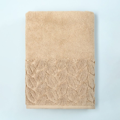 Полотенце махровое Luana, бежевое