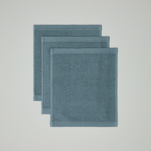 Комплект махровых салфеток Gino, синий