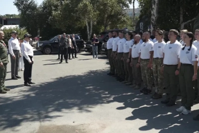 Военно-спортивный городок центра «Воин» представлен на ВЭФ-2025 / ЯСИА   