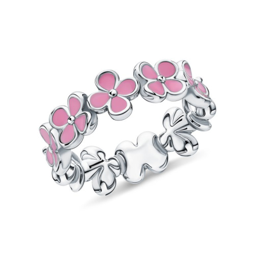 Серебряное кольцо с эмалью