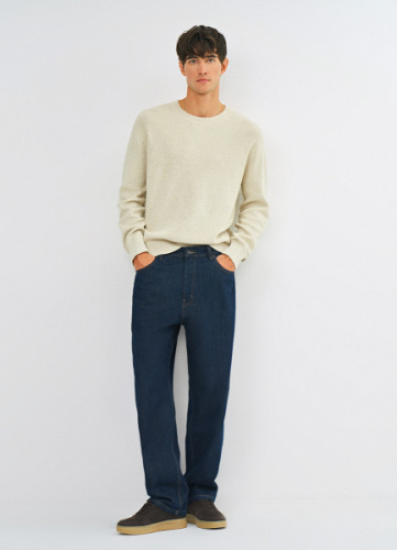 Джемпер из хлопка, Белый