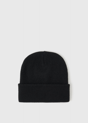Вязаная шапка для девочек, Черный