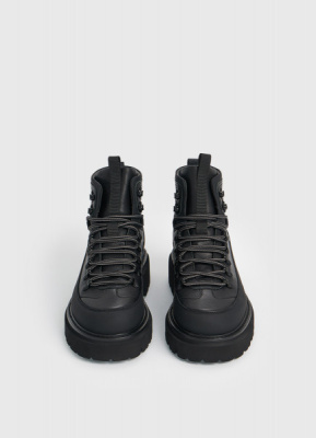 Ботинки из натуральной кожи, Черный