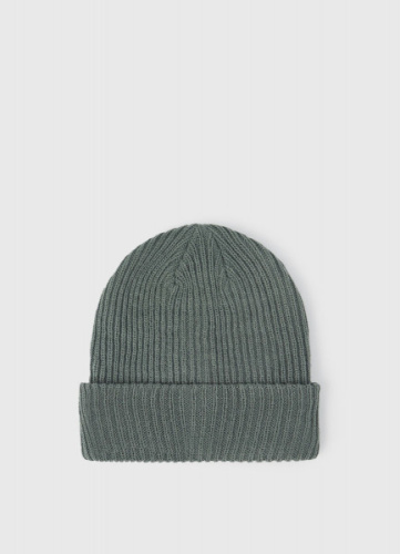 Шапка с отворотом, Зеленый