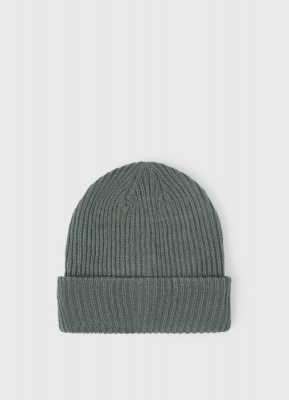 Шапка с отворотом, Зеленый