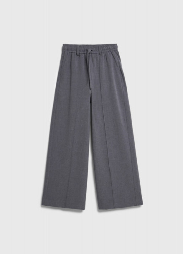 Широкие брюки для девочек, Серый