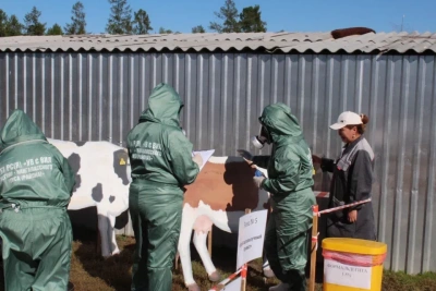 Командно-штабные учения ветеринарных служб прошли в Якутии / ЯСИА   Республика Саха (Якутия)